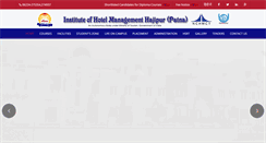 Desktop Screenshot of ihmhajipur.net